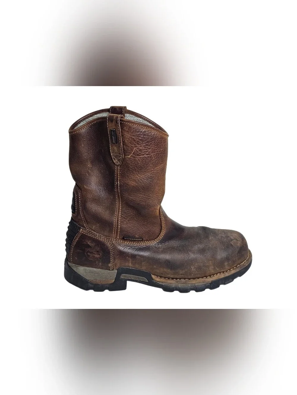 Georgia Boot Eagle One GB00476 Steel Toe Wellington Boots Men 11.5 W Waterproof